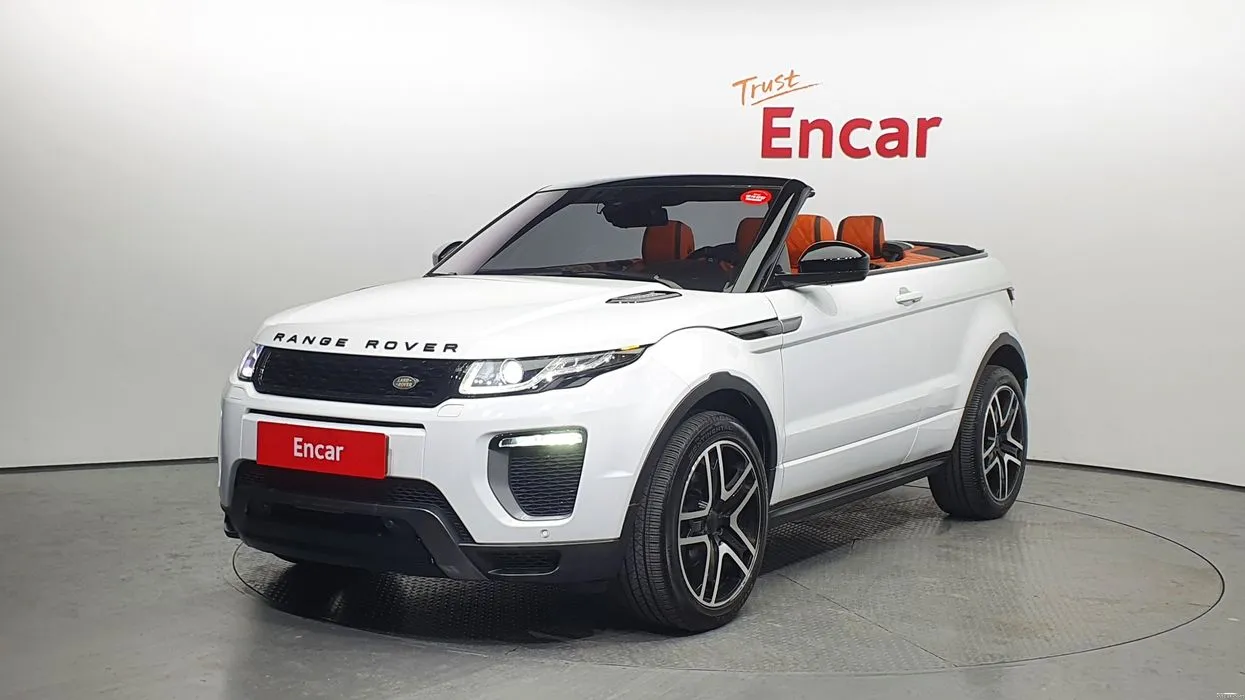 Авто из Кореи Land Rover Range Rover Evoque 2.0 TD4 Se dynamic Convertible,  2017